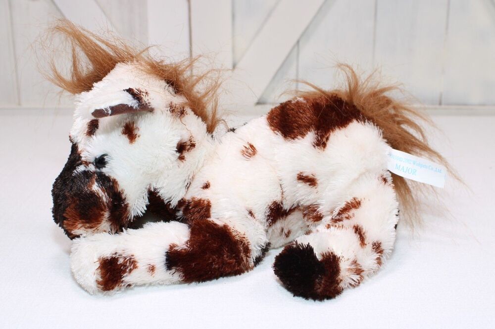 Vintage 2002 Wishpets MAJOR Horse Plush Pony Stuffed Animal